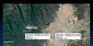 Dos sismos sacudieron la Capital: epicentros en La Estancita y en pleno centro