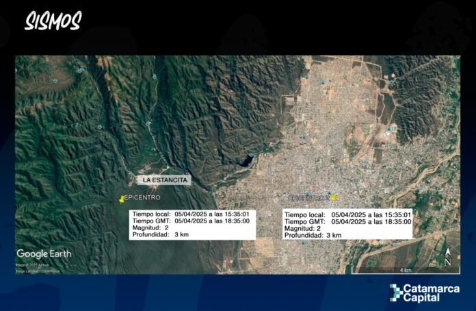 Dos sismos sacudieron la Capital: epicentros en La Estancita y en pleno centro