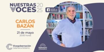 Carlos Bazán estrenará la nueva temporada del ciclo musical audiovisual “Nuestras Voces”