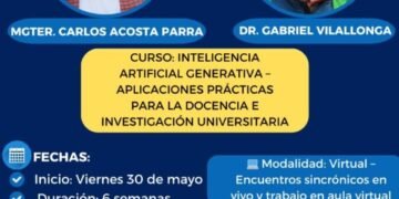 Curso “Inteligencia Artificial Generativa: Aplicaciones Prácticas para la Docencia e Investigación Universitaria”