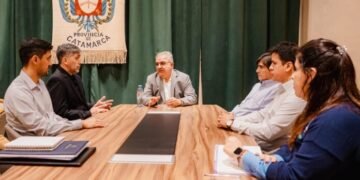 Jalil recibió al nuevo directorio de CAMYEN y proyectan inversiones para obras e infraestructura