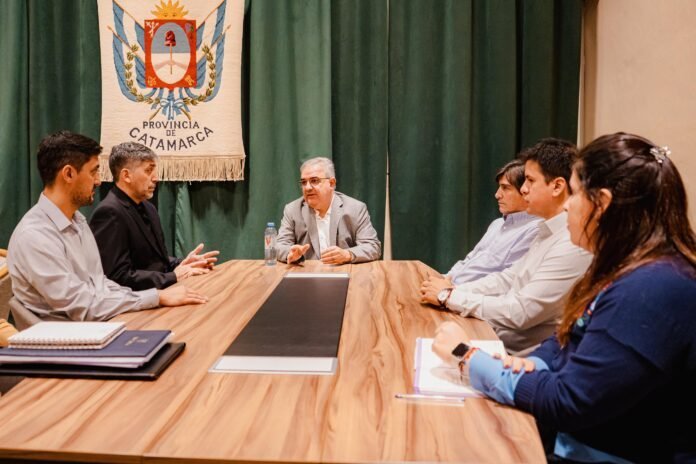 Jalil recibió al nuevo directorio de CAMYEN y proyectan inversiones para obras e infraestructura