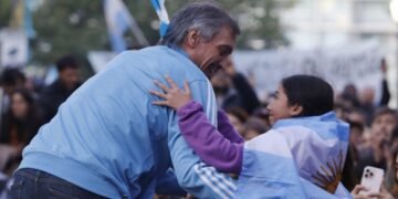 «Es un superávit fiscal muy trucho» dijo CFK en un mensaje a sus partidarios redireccionados a Parque Lezama