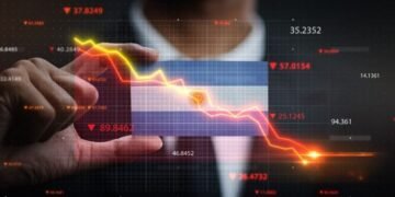 Fuerte caída de acciones argentinas en Wall Street por el clima global financiero y geopolítico