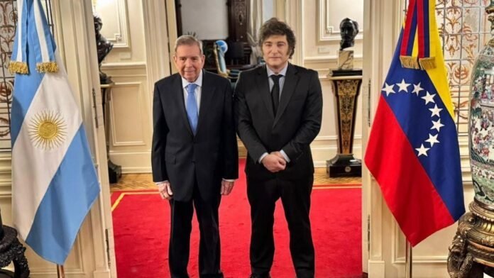Milei y González Urrutia se reunieron en Madrid y coincidieron en reforzar la agenda democrática regional