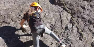 Escalada al aire libre: este viernes llega “Huellas Verticales” en El Jumeal