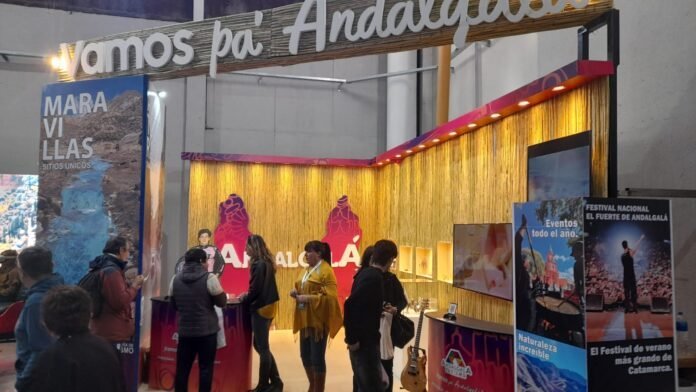 Gran interés por el stand de Andalgalá en la Fiesta del Poncho