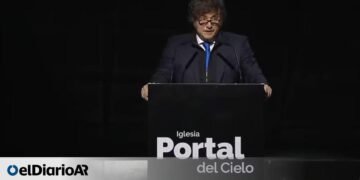 Milei despliega un discurso mesiánico y califica a la justicia social como un «pecado capital»