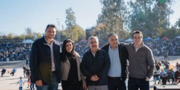 Raúl Jalil celebró junto al pueblo de Andalgalá el 367° aniversario de su fundación