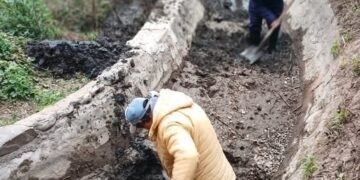 Realizan trabajos para garantizar el suministro de agua en La Merced