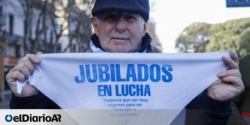 Siete detenidos en la marcha de los jubilados al Congreso