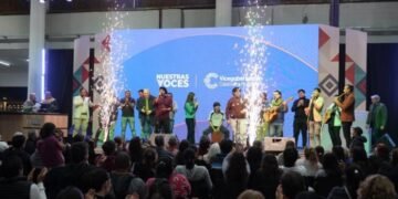 Vicegobernación llevó adelante “Nuestras Voces en el Poncho” en el Pabellón de Turismo