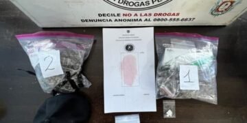 Detienen a un joven con drogas en un control policial en Valle Viejo