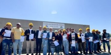 Finalizó la capacitación de Soldador por Arco en Los Altos