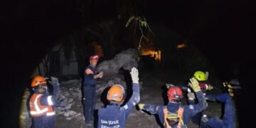 Bomberos voluntarios se capacitaron en búsqueda y rescate en espacios confinados