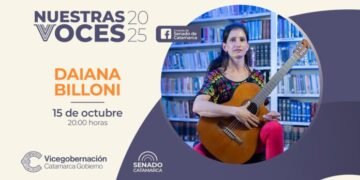 Daiana Billoni le pone su guitarra al octavo episodio de “Nuestras Voces”