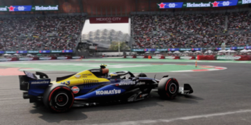 Franco Colapinto corre las primeras prácticas del Gran Premio de México de la Fórmula 1