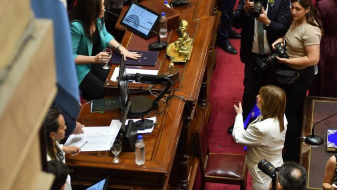 Fuerte cruce en el Senado: Bullrich apuntó a Villarruel por la ausencia de Karina Milei