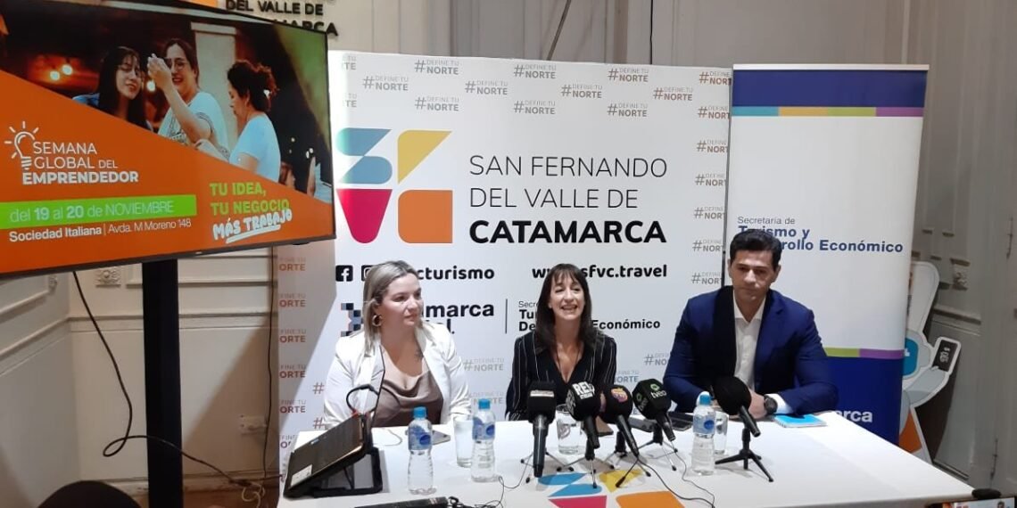 Presentan la Semana Global del Emprendedor en Catamarca