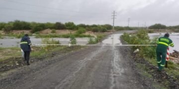 Cortan el paso de enlace entre el Pantanillo y el Aeropuerto Felipe Varela