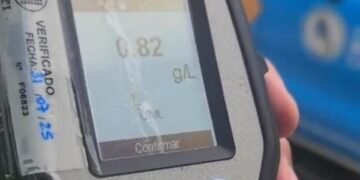 Detección de alcoholemia positiva en control preventivo realizado en la Terminal de Ómnibus