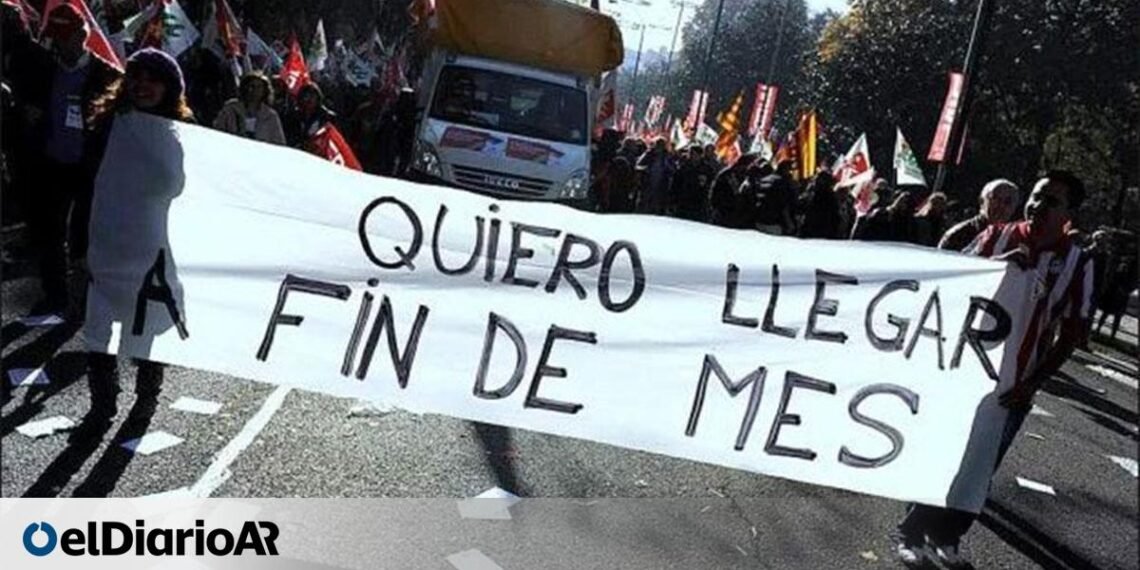 El 72% de los trabajadores gana menos que la canasta básica