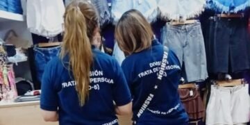 Operativo de prevención de la Trata de Personas y Explotación Laboral en el centro de la Capital