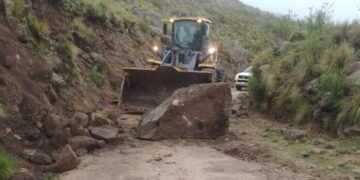 Se normaliza la circulación en rutas provinciales tras el temporal en Andalgalá y Aconquija