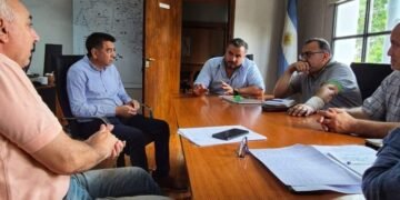 Coordinan obras viales para el Oeste provincial