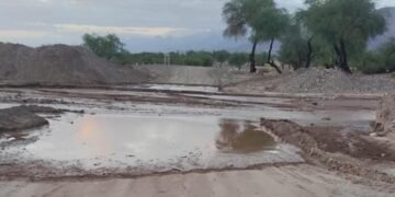 Se encuentra interrumpido el transito sobre Ruta Provincial N°146 en Tinogasta