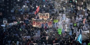 Una ola de protestas recorre EE.UU. contra los asesinatos de Minneapolis y la represión migratoria de Trump