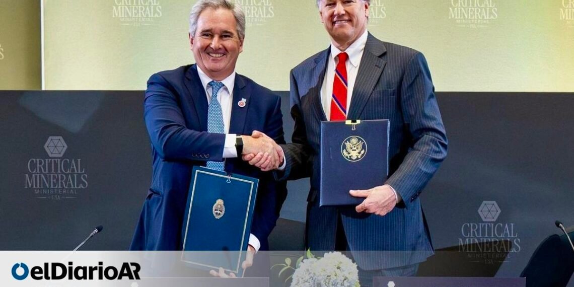 Javier Milei se suma a Estados Unidos en su pulseada con China por el control de los minerales críticos
