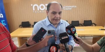 Saadi anunció un plan de bacheo y pavimentación en la Capital