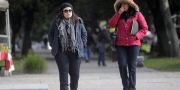 🥶 Mañana muy fría en distintos sectores de la Capital ❄️