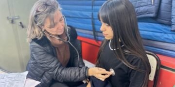 PROSANE controló a 460 estudiantes y aplicó 230 vacunas en las escuelas de la Capital