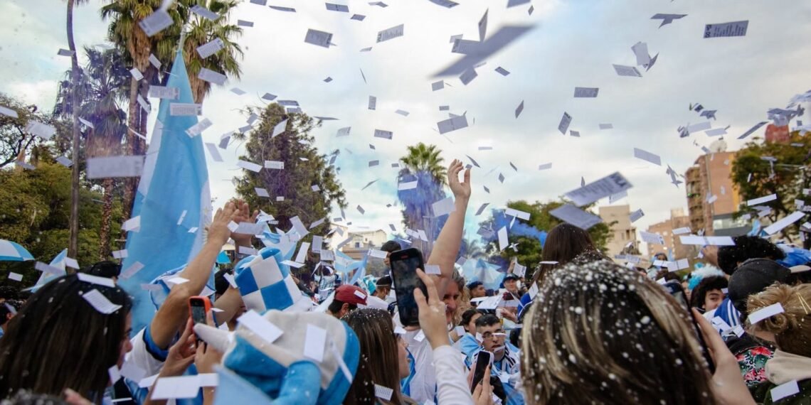 Catamarca celebró en las calles la clasificación de Argentina a la final del Mundial 2026