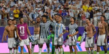 De regreso a Atlanta: Argentina se prepara para el duelo con Inglaterra
