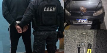Dos sujetos fueron aprehendidos y elementos de dudosa procedencia secuestrados
