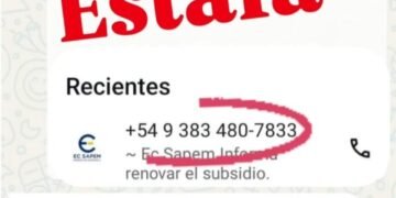 EC SAPEM alertó sobre nuevas estafas telefónicas dirigidas a sus usuarios