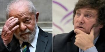 El partido de Lula cuestionó a Milei por su respaldo a Flávio Bolsonaro en Brasil