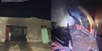 Incendio en una vivienda de Tinogasta: solo se registraron daños materiales