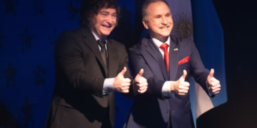Javier Milei participó de la celebración por el Día de la Independencia en la Embajada de EEUU