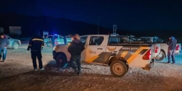 Los turistas resguardados en el campamento 3Q de Zijin ya descendieron a la ciudad de Fiambalá