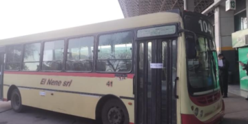 Secuestran un colectivo en la Terminal de Ómnibus por tener la RTO vencida