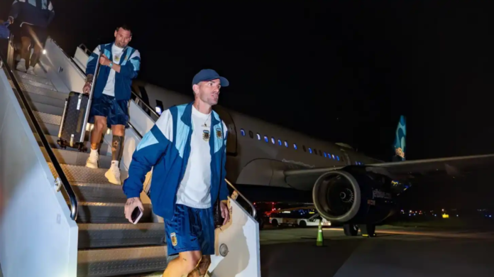 Tras realizar su última práctica en Miami, la Selección llegó a Atlanta para preparar su partido con Egipto
