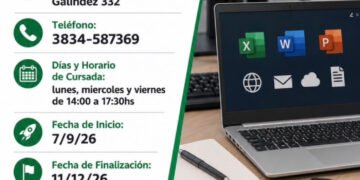 ¡UNA GRAN OPORTUNIDAD PARA CAPACITARTE Y PREPARARTE PARA EL FUTURO!