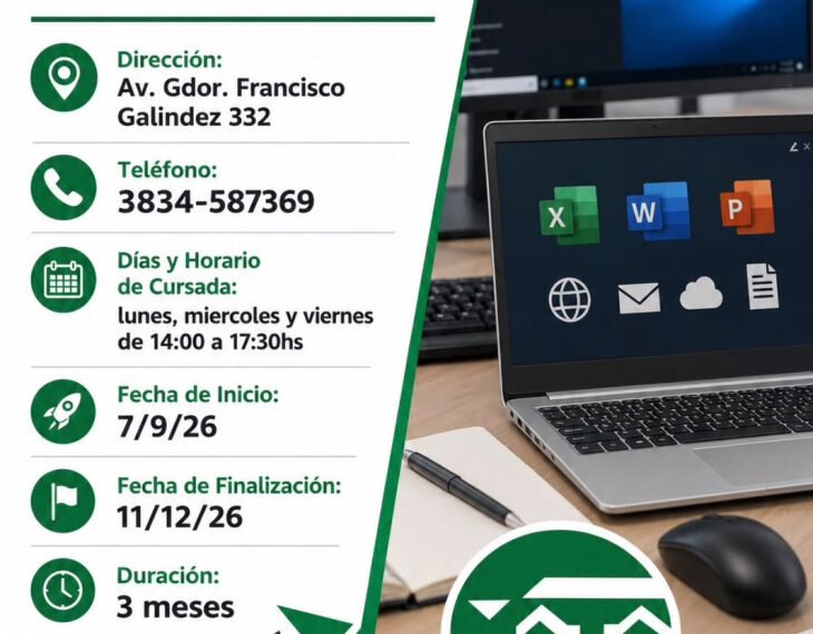 ¡UNA GRAN OPORTUNIDAD PARA CAPACITARTE Y PREPARARTE PARA EL FUTURO!