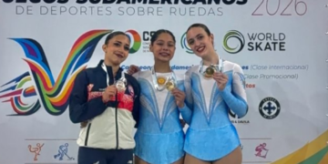 Alfonsina Barros Reynoso se consagró campeona sudamericana de patín