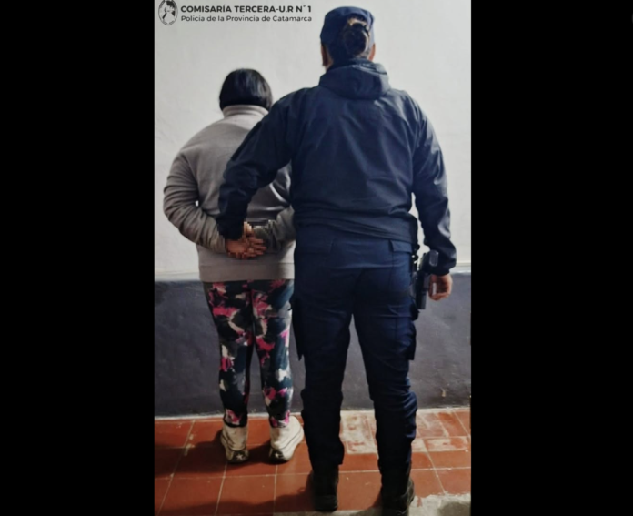 Aprehendieron a una joven acusada de incumplir una medida de restricción