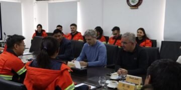 Caputo recorrió el proyecto de litio Zijin-Liex en Fiambalá junto a Jalil